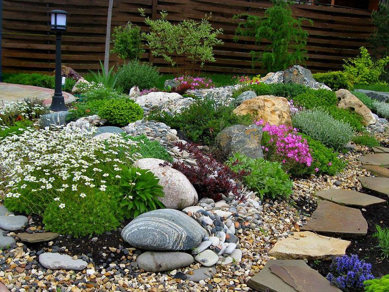 Мини-горы на дачном участке