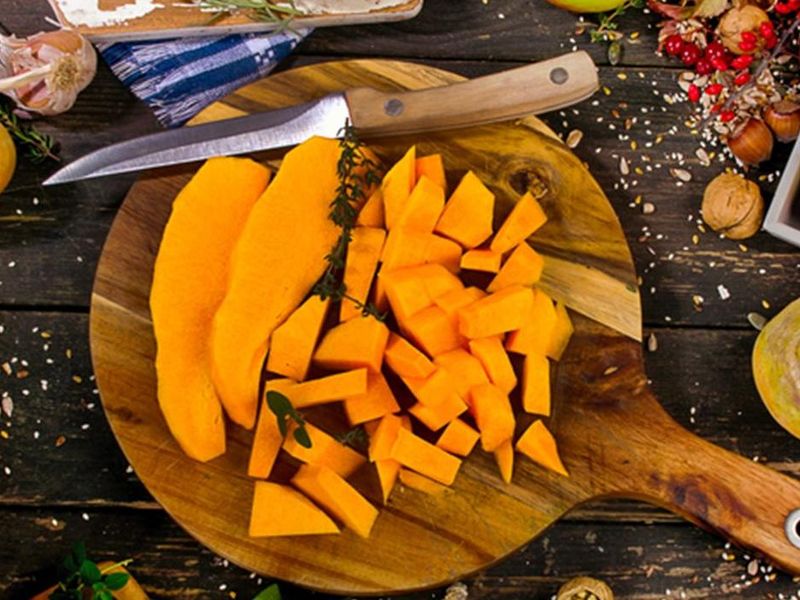 Салат из тыквы по рецепту биолога