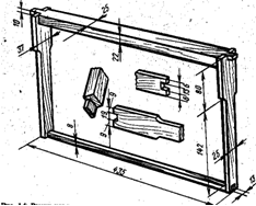 2 – ульевая рамка Гофмана - AGROzen