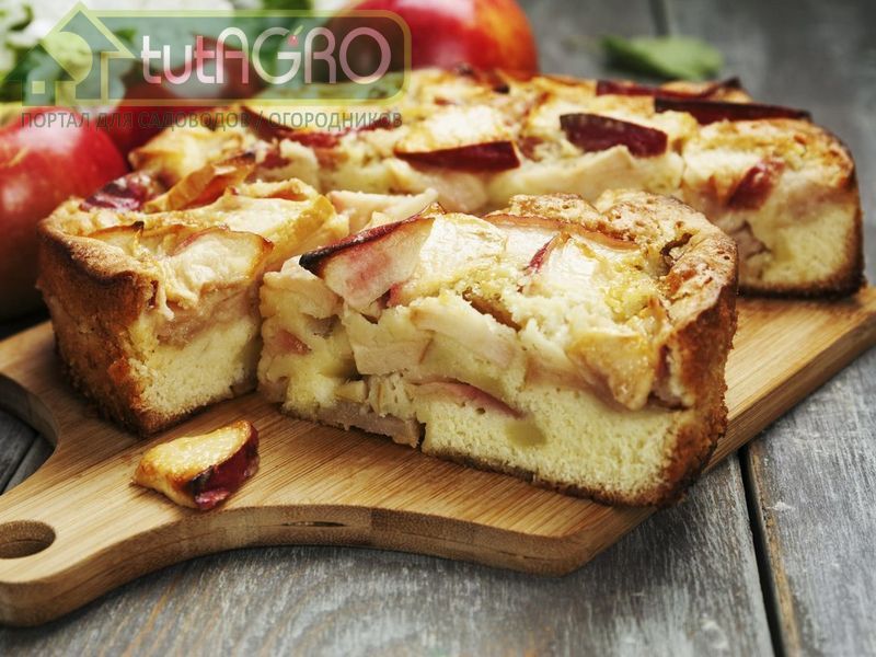 Выпечка с яблоками. Рецепты - AGROzen