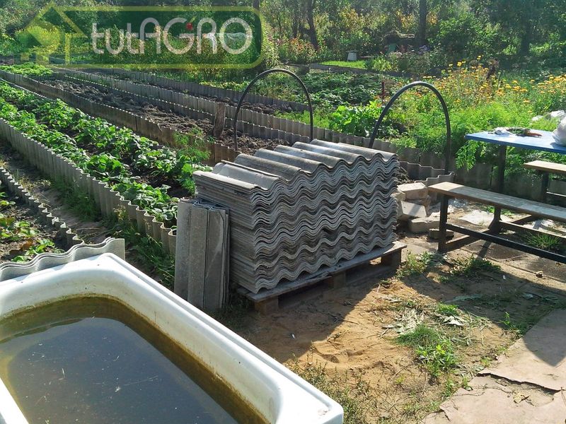 Использовать шифер в садово-огородной практике очень просто - AGROzen