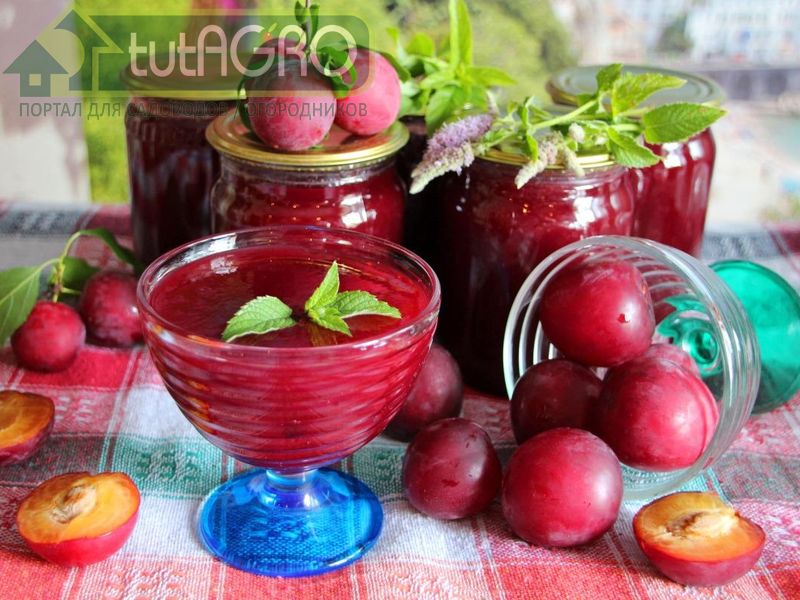 Сливовый джем с корицей - AGROzen