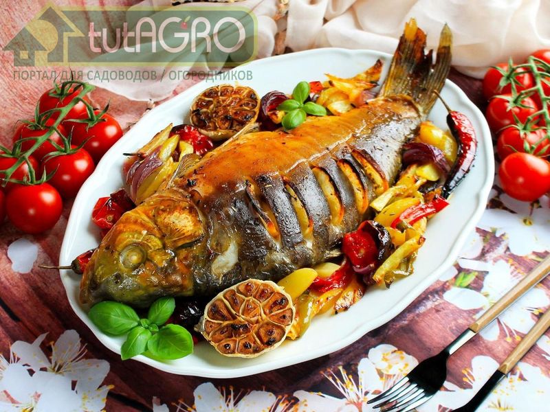 Карп запеченный - AGROzen