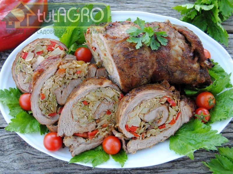 Праздничный рулет как у бабушки - AGROzen