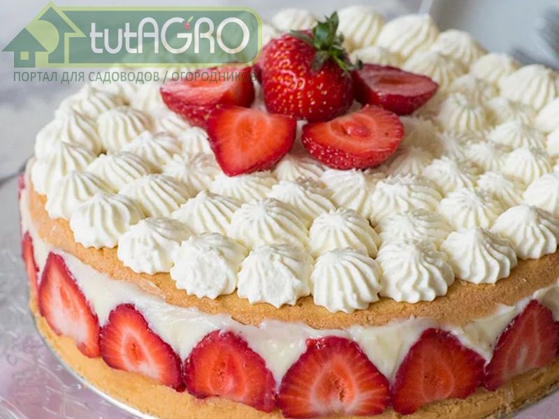 Клубнично-ананасный торт - AGROzen