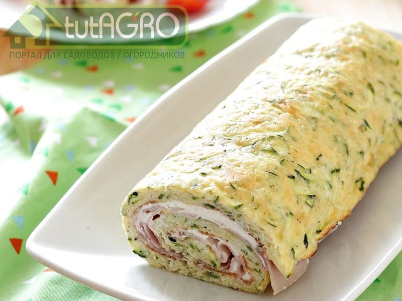 Кабачковый рулет - AGROzen