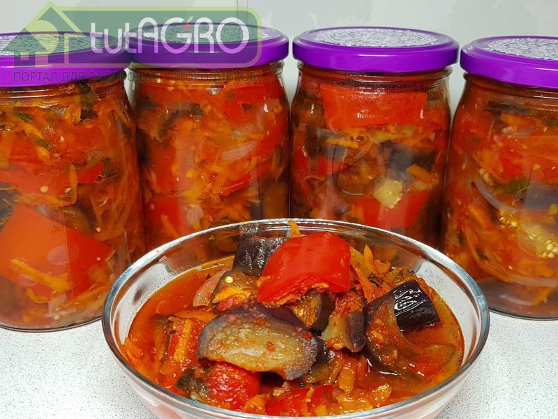 Баклажаны в овощной смеси - AGROzen